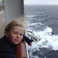 Kind auf Queen Mary 2